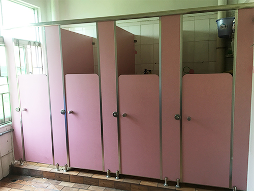 東莞衛(wèi)生間隔斷JS-粉色